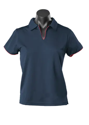 Aussie Pacific Ladies Yarra Polo Shirt 2302 Metro Workwear.